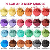 Cosmetic Grade Mica Powder 24x0.15 Oz Color Set Assortment - Organic Coloring Pigment for Epoxy, Soap Making, Lip Gloss, Body Butter, Candle Making, CRAFTISS