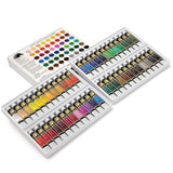 MyArtscape Acrylic Paint Set - 48 x 12ml Tubes - Lightfast - Heavy Body - Non Fading - Vibrant Colors - Artist Quality Painting Supplies - MyArtscape