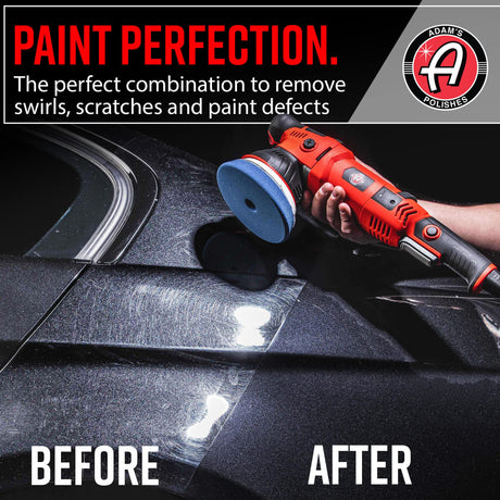 Adam's Polishes SK Pro 15mm Car Polisher - Professional Buffer Polisher For Car Detailing | Use W/Car Polish, Polishing Compound, or Car Scratch Adam's Polishes