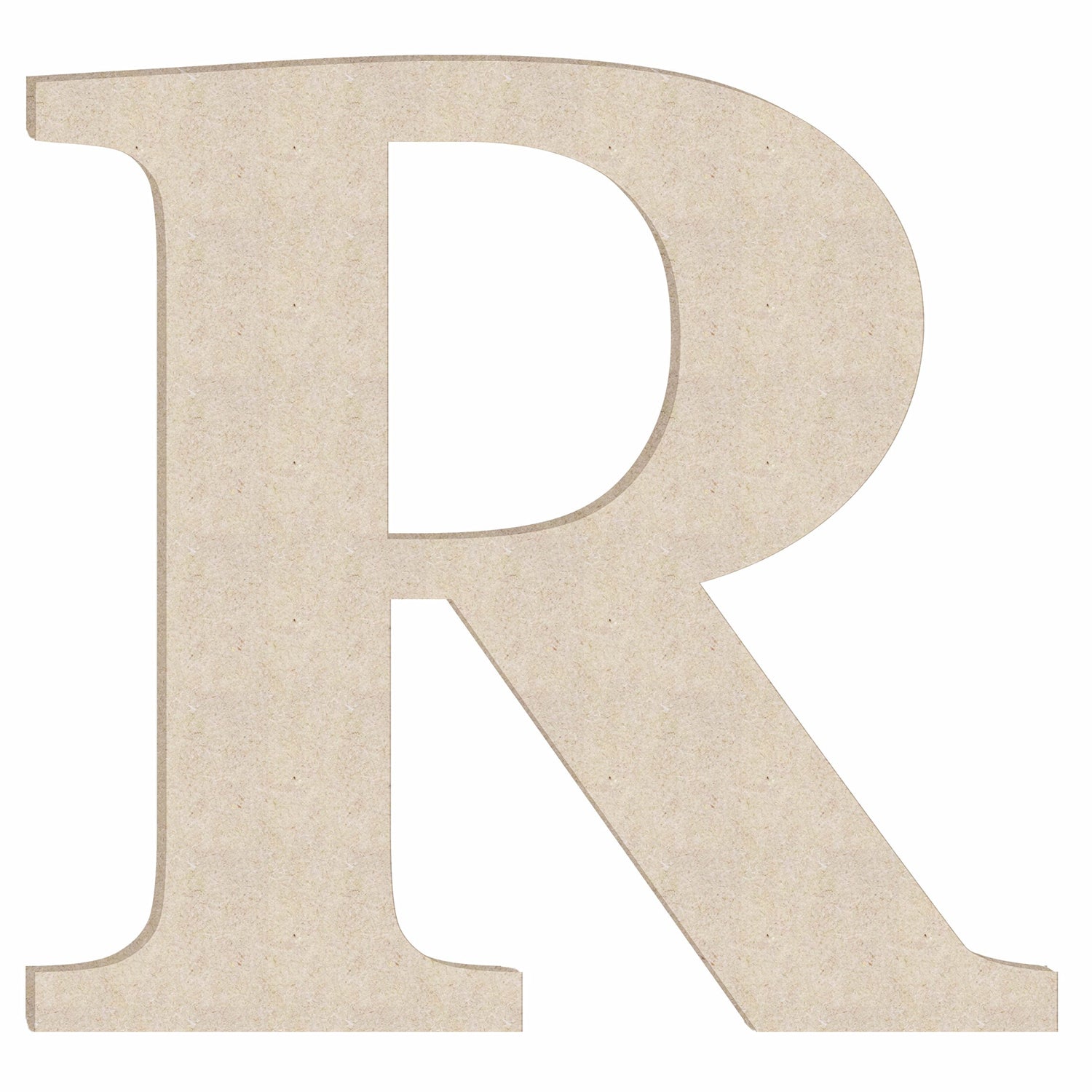 Unfinished Wooden Letters 18 Inch Monogram R Craft, Blank Wood Times Letter Paintable Alphabet, ABC Décor NEXTCraft