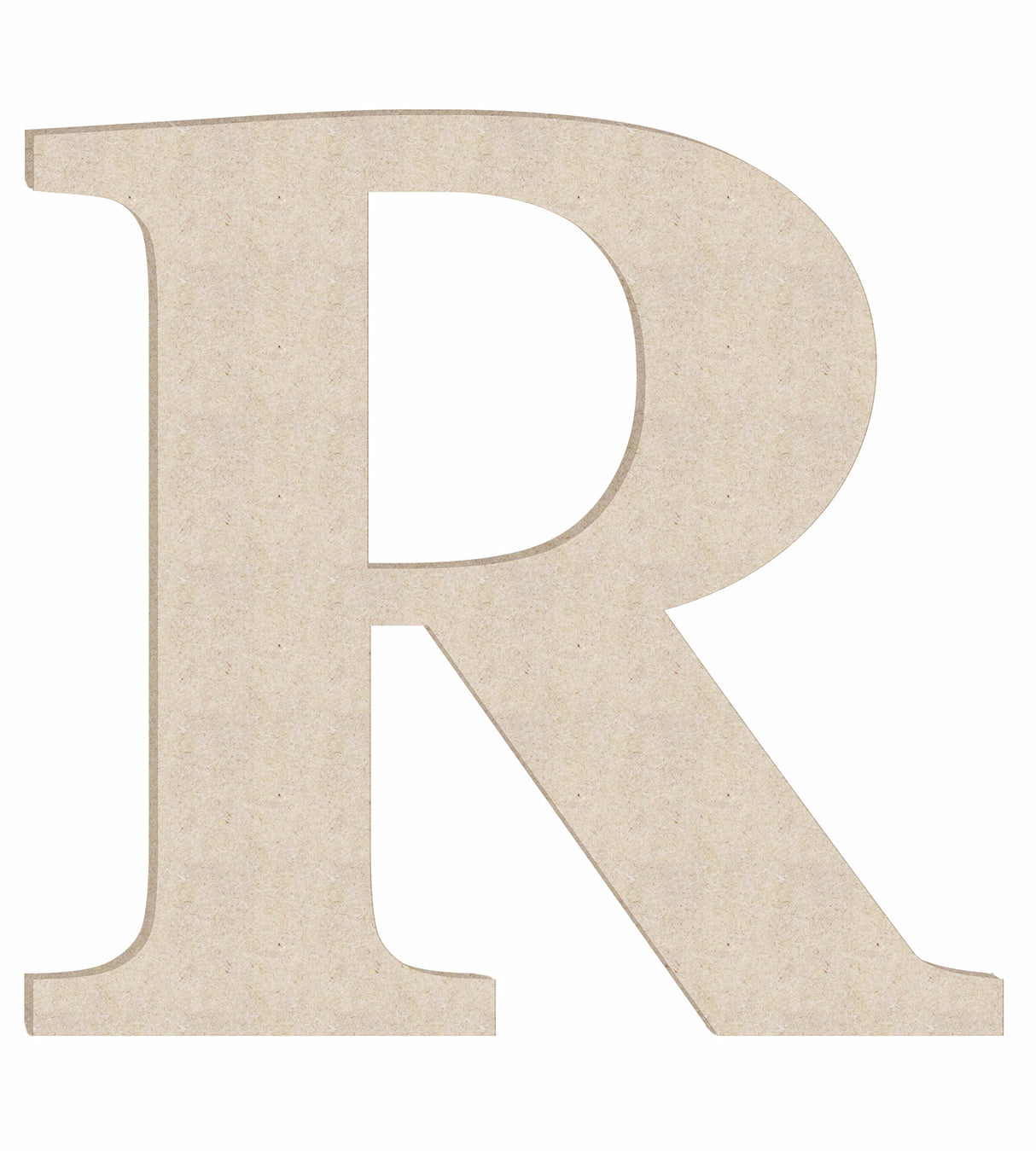 Unfinished Wooden Letters 18 Inch Monogram R Craft, Blank Wood Times Letter Paintable Alphabet, ABC Décor NEXTCraft