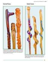 Hand Carving Your Own Walking Stick: An Art Form (Fox Chapel Publishing) Step-by-Step Instructions to Make Artisan-Quality Sticks, Canes, & Staffs Design Originals