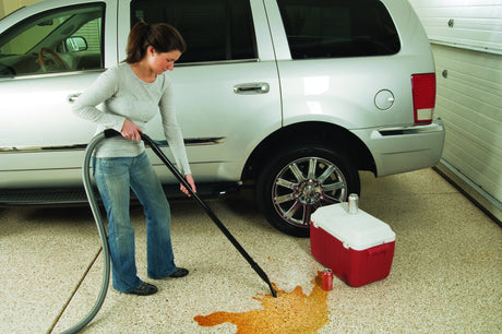 BISSELL Garage Pro Wall-Mounted Wet Dry Car Vacuum/Blower With Auto Tool Kit, 18P03, Stealth Metallic Gray Bissell