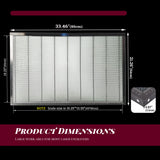 Doppy Laser Bed, Honeycomb Laser Bed 21.26” x33.46”x 0.87" Honeycomb Working Table for CO2 or Diode Laser Engraver Cutting Machine, Honeycomb Working Doppy