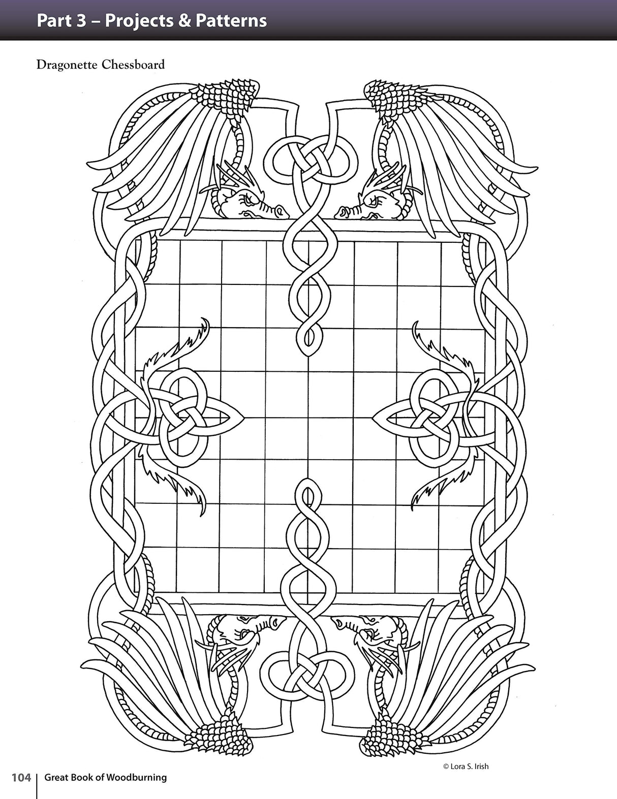 Great Book of Woodburning: Pyrography Techniques, Patterns and Projects for all Skill Levels (Fox Chapel Publishing) 30 Original, Traceable Designs Design Originals