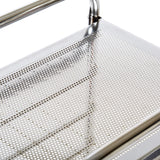 Seville Classics Rolling Utility Organizer Storage Cart for Home Office, School, Classroom, Scrapbook, Hobby, Craft, 15 Drawer, Black Seville Classics