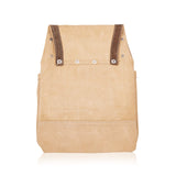 LAUTUS Leather Tool Pouch Bag |Carpenter, Construction, Framers, Handyman |2 Hammer Holders, 10 Pockets| LAUTUS