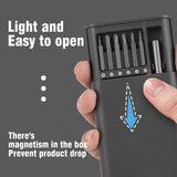 XOOL Precision Screwdriver Set Magnetic, 25 in 1 with 24 Piece Small Screwdriver Set, Mini Pocket Screwdriver kit Magnetic for Computer/Xbox/ PS3/ XOOL