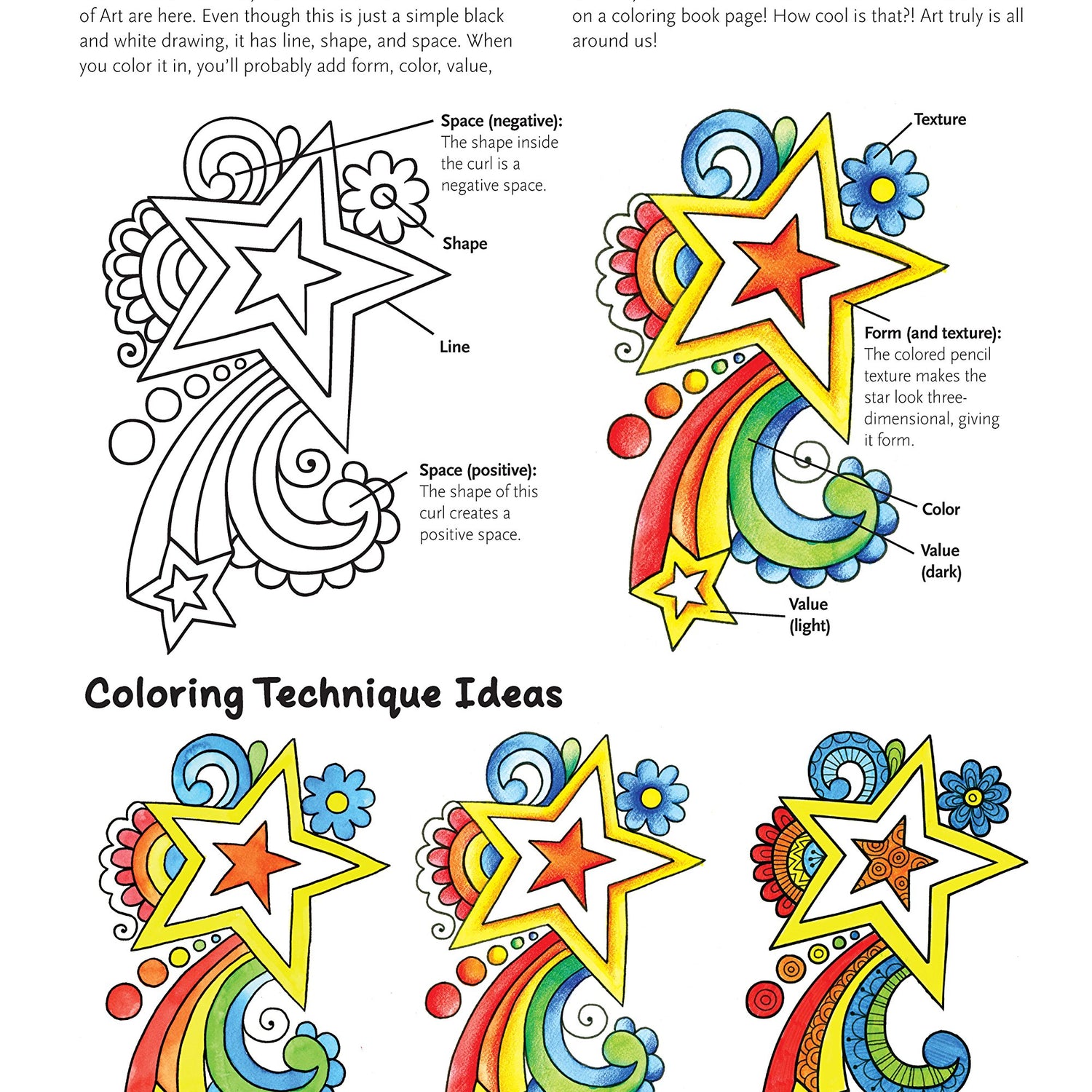 Notebook Doodles Go Girl!: Coloring & Activity Book (Design Originals) 30 Inspiring Designs; Beginner-Friendly Empowering Art Activities for Tweens, Design Originals