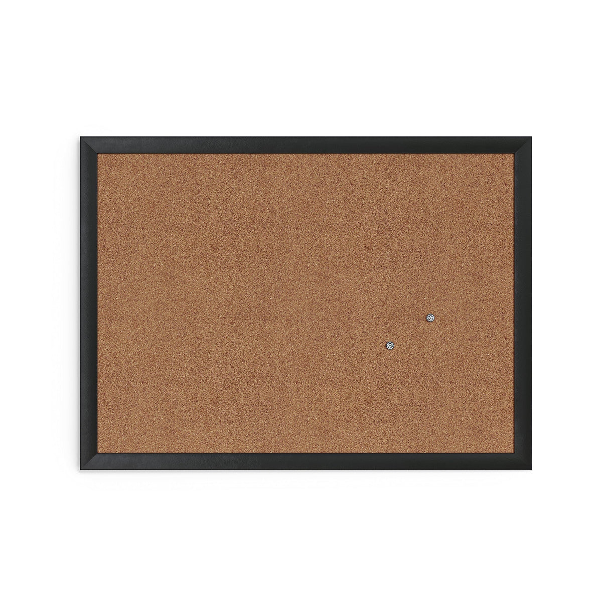 U Brands Cork Bulletin Board, 17" x 23", Black Wood Frame (026U00-01) U Brands