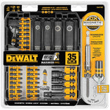 DEWALT Screwdriver Bit Set, Impact Ready, FlexTorq, 35-Piece (DWA2T35IR) DEWALT