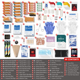 330 Piece First Aid Kit, Premium Waterproof Compact Trauma Medical Kits for Any Emergencies, Ideal for Home, Office, Car, Travel, Outdoor, Camping, THRIAID