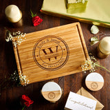 Personalized Cutting Board Valentines Day Gift, Custom Monogram Engraved Charcuterie Board, Anniversary Gift for Couple, Bridal Shower Gift Ideas, GIFTS TO ENGRAVE