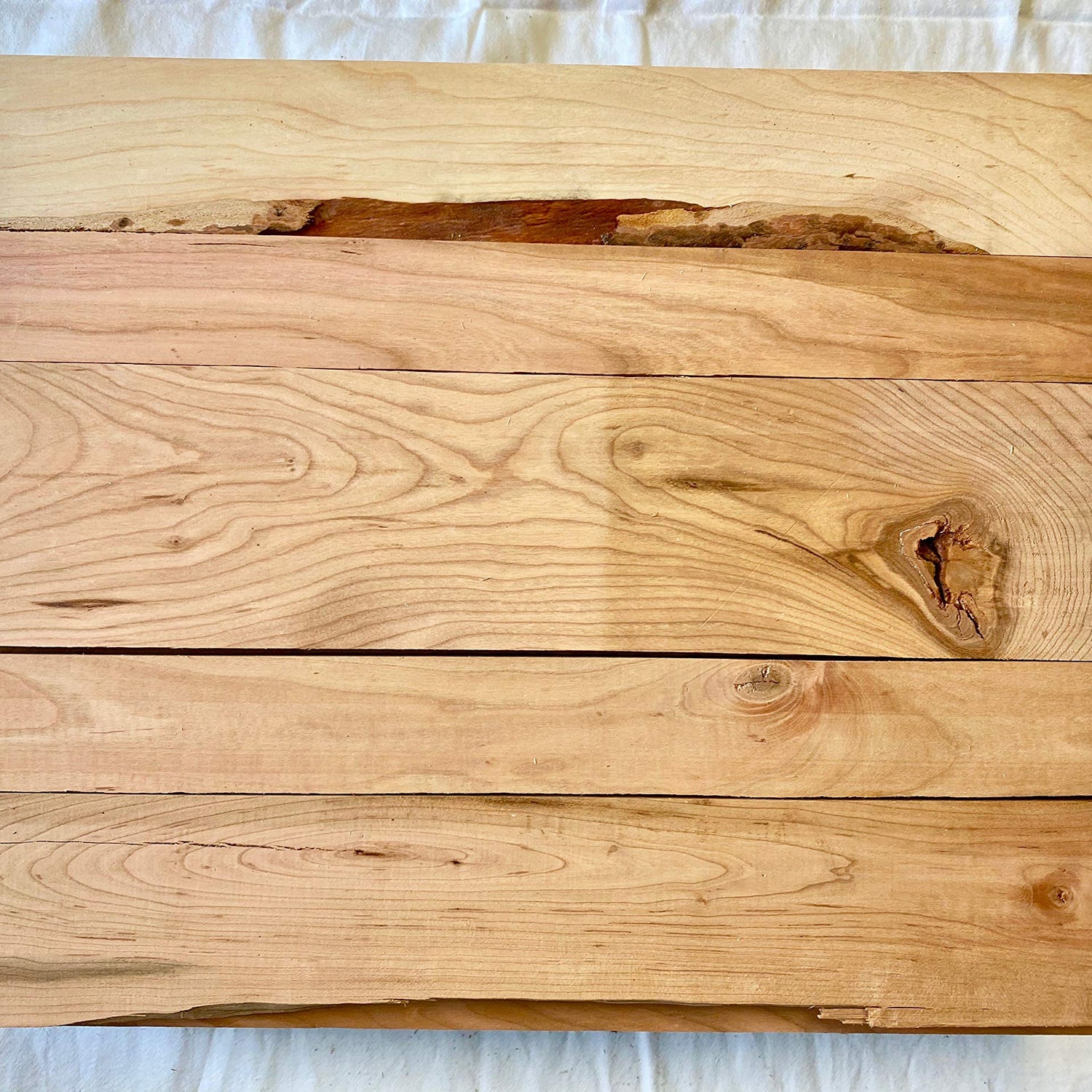16 Inch Long Cherry Wood Boards. Rustic Wood for Crafts Woodchucks Wood