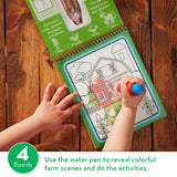 Melissa & Doug Water Wow! On The Farm - Stocking Stuffers, Children's Paint , Activity Books For Toddlers And Kids Ages 3+, 1 Count (Pack of 1) Melissa & Doug