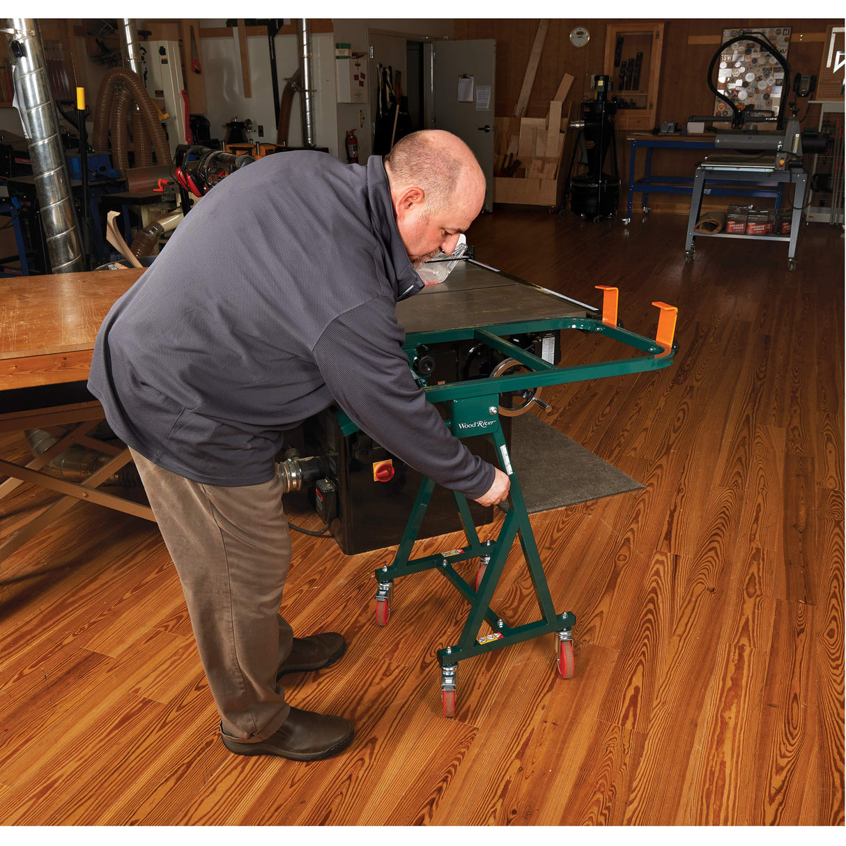 WoodRiver Deluxe Panel Cart WOODRIVER