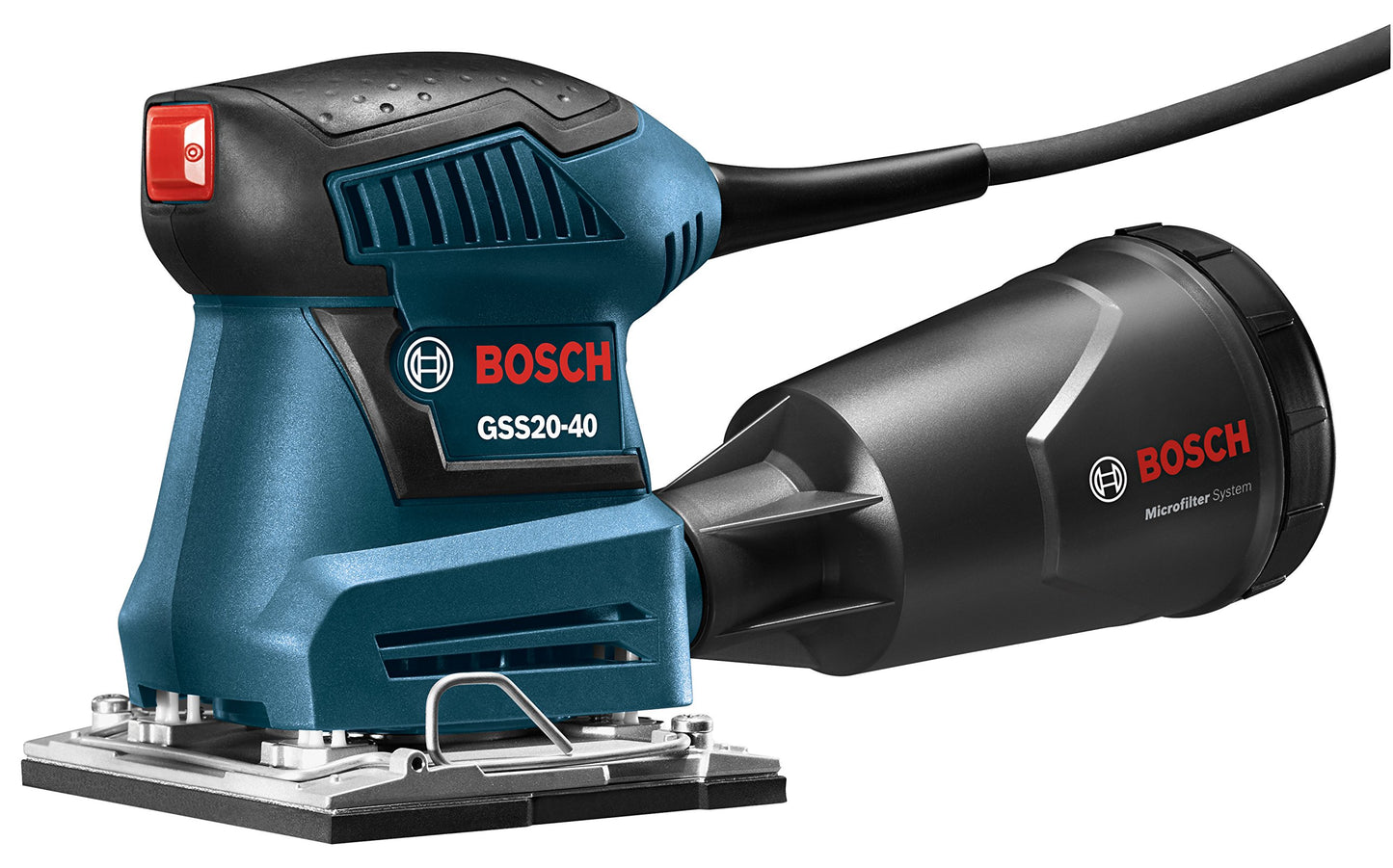 BOSCH GSS20-40 Orbital Finishing Sander (1/4-Sheet) - WoodArtSupply