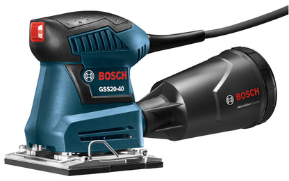 BOSCH GSS20-40 Orbital Finishing Sander (1/4-Sheet)