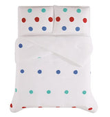 Crayola Fuzzy Dot 3 Piece Full/Queen Comforter Set Crayola