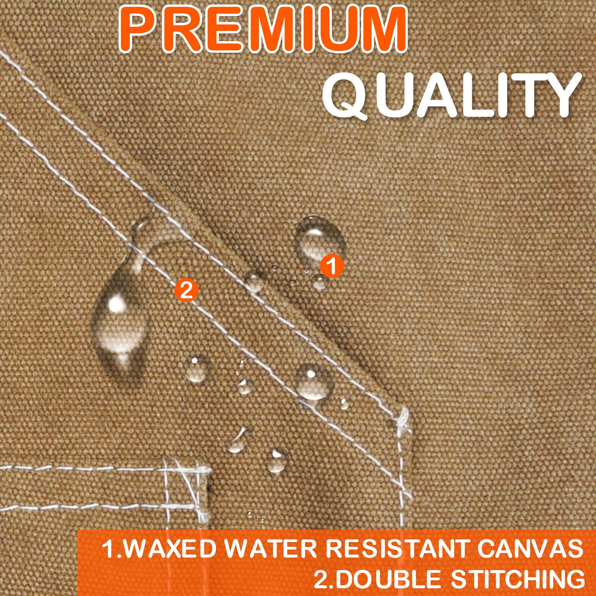 Yxiang Woodworking Apron for Men,Work Apron with 11 Tool Pockets Heavy Duty Waxed Canvas Workshop Tool Aprons Yxiang