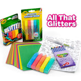 Crayola All That Glitters Art Case Coloring Set, Toys, Gift for Kids Age 5+ Crayola