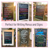 Mr. Pen- Chalk Markers, 6 Pack, Dual Tip, Vibrant Colors, 8 Labels, Chalkboard Markers, Liquid Chalk Markers, Chalk Pens, Chalk Markers for Mr. Pen