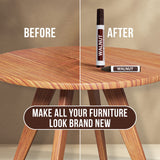 RamPro Furniture Markers Touch up, 12 Piece Furniture and Wood Floor Markers and Crayons Repair Kit - 6 Felt Tip Wood Markers, 6 Wax Crayons in RamPro