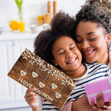 Personalized Family Tree w/Names for Mothers Day Gifts - 4 Colors 7x18in Customized Wood Signs Decor for Best Mom Ever Mother Gifts Custom Mommy Generic