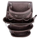 LAUTUS Oiled Tanned Rig Tool Belt/Pouch/Bag, Carpenter, Construction, Framers, Handyman, Electrician LAUTUS