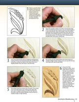 Great Book of Woodburning: Pyrography Techniques, Patterns and Projects for all Skill Levels (Fox Chapel Publishing) 30 Original, Traceable Designs Design Originals