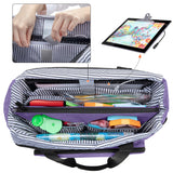 LUXJA Carrying Case for A4 Light Pad and Diamond Painting Accessories, Storage Bag for Diamond Painting Tools and Light Box (Fits for A4 Light Pad), LUXJA