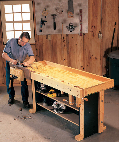 How to Make Workbenches & Shop Storage Solutions: 28 Projects to Make Your Workshop More Efficient from the Experts at American Woodworker (Fox Design Originals