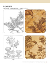 Woodburning Project & Pattern Treasury: Create Your Own Pyrography Art with 70 Mix-and-Match Designs (Fox Chapel Publishing) Step-by-Step Design Originals