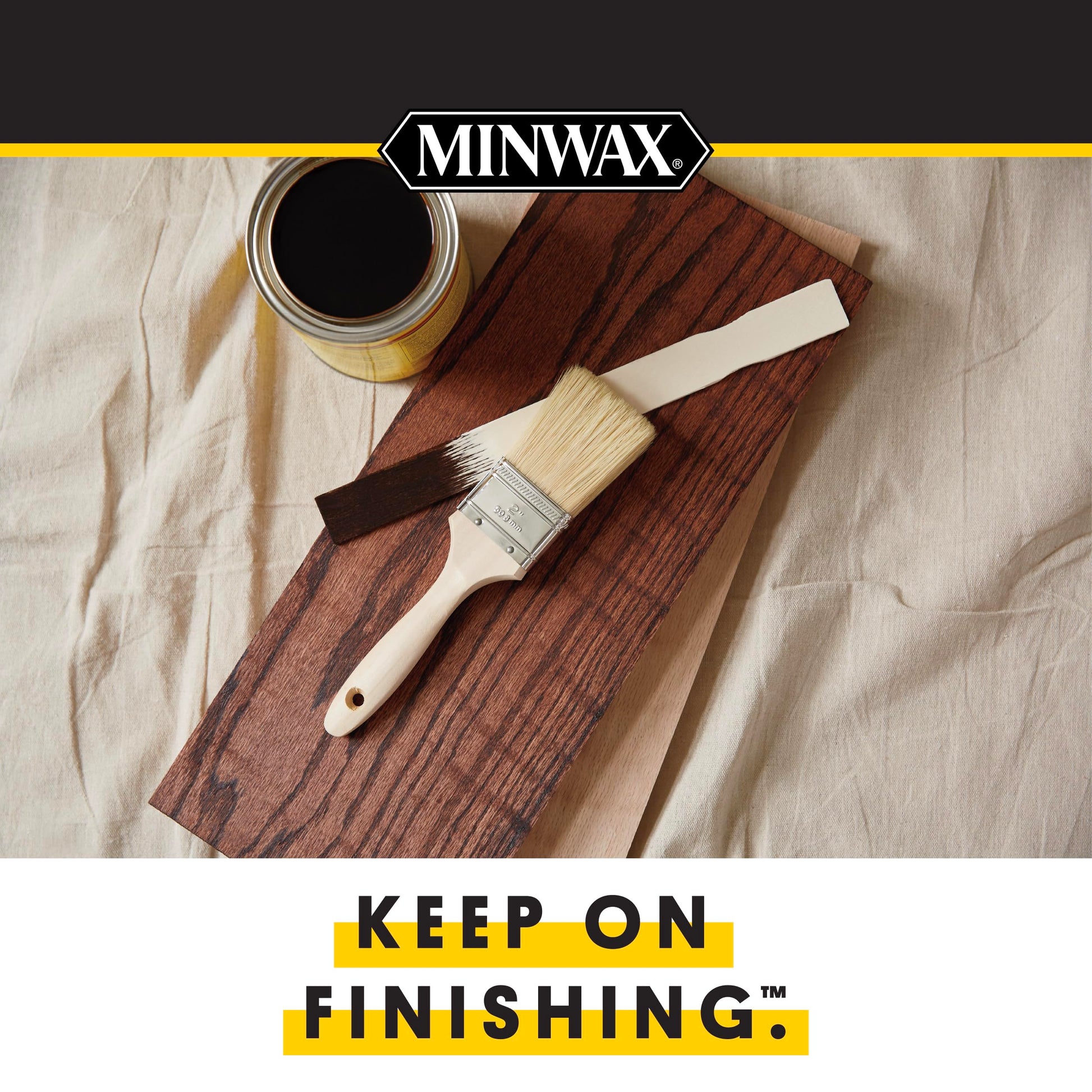 Minwax Fast Drying Polyurethane Protective Wood Finish, Warm Satin, 1 Quart - WoodArtSupply