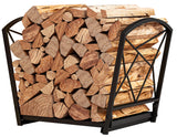 Fire Beauty Firewood Log Rack, Iron Wood Lumber Storage Holder for Fireplace, Heavy Duty Log Storage Bin for Firepit Stove Accessories Fire Beauty