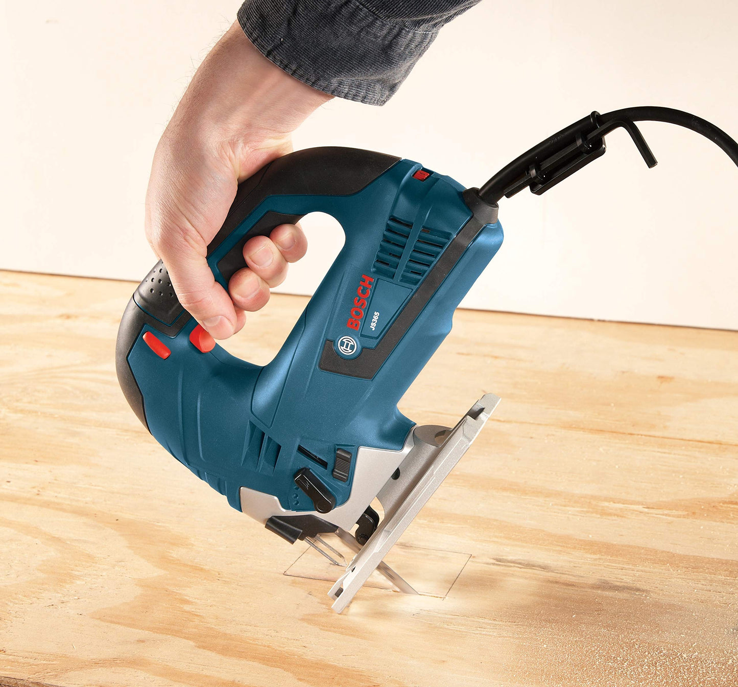 BOSCH 120-Volt Top-Handle Jigsaw Kit JS365 Blue, 6.5 Amp - WoodArtSupply