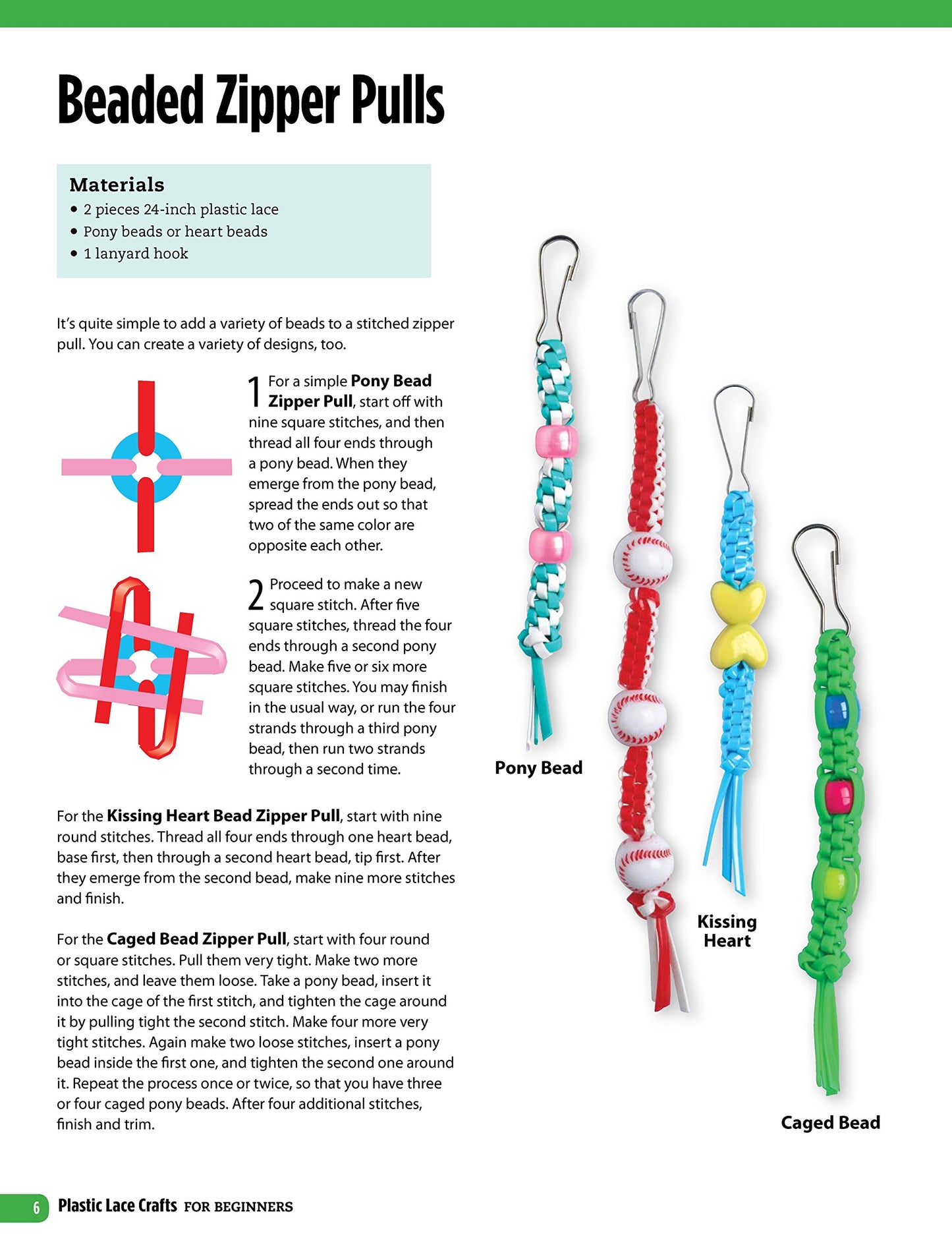 Plastic Lace Crafts for Beginners: Groovy Gimp, Super Scoubidou, and Beast Boondoggle (Design Originals) Master the Essential Techniques of Lacing - WoodArtSupply