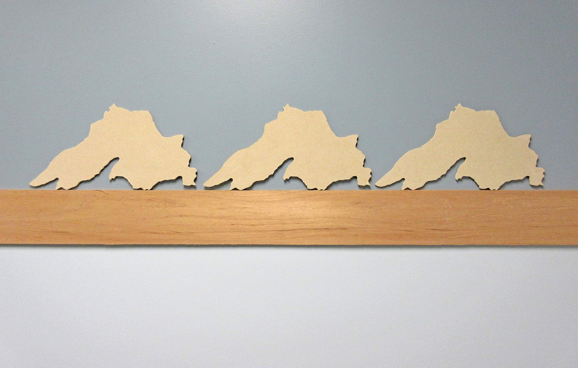 Lake Superior Cutout - 3 Pack - 1/4'' MDF - WoodArtSupply