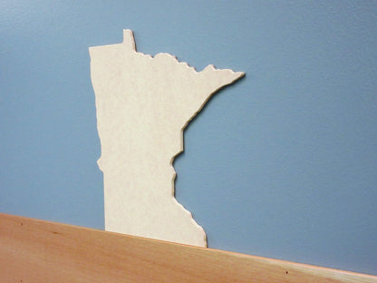 Minnesota State Cutouts - 3 Pack - 1/4'' MDF - WoodArtSupply