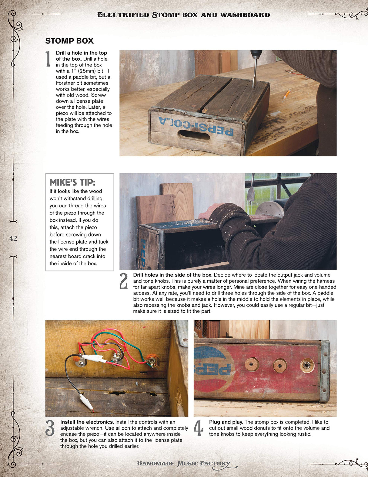 Handmade Music Factory: The Ultimate Guide to Making Foot-Stompin' Good Instruments (Fox Chapel Publishing) Design Originals