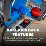 Kreg ACS-SAW Adaptive Cutting System Plunge Saw - Plunge Circular Saw - Cuts Solid Wood & Plywood - Adjustable Track Saw - Carpentry Tools & KREG