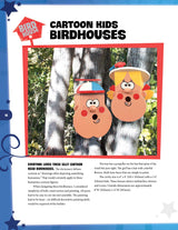 Wild & Wacky Birdhouses and Feeders: 18 Creative and Colorful Projects That Add Fun to Your Backyard (Fox Chapel Publishing) Cartoon, Bear, Tree Design Originals