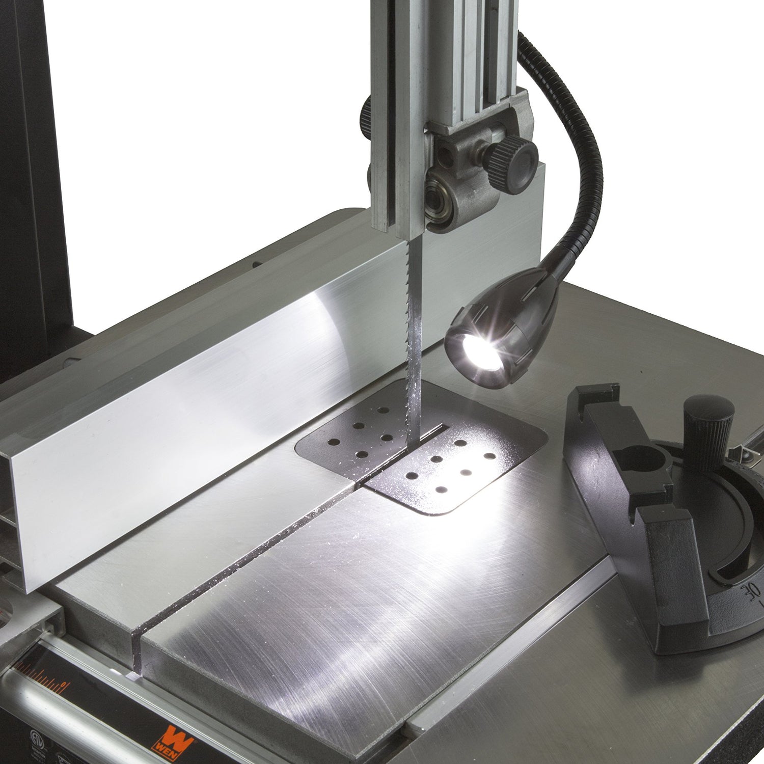 WEN Band Saw with Stand, 10-Inch, 3.5-Amp, Two-Speed (BA3962),Black WEN