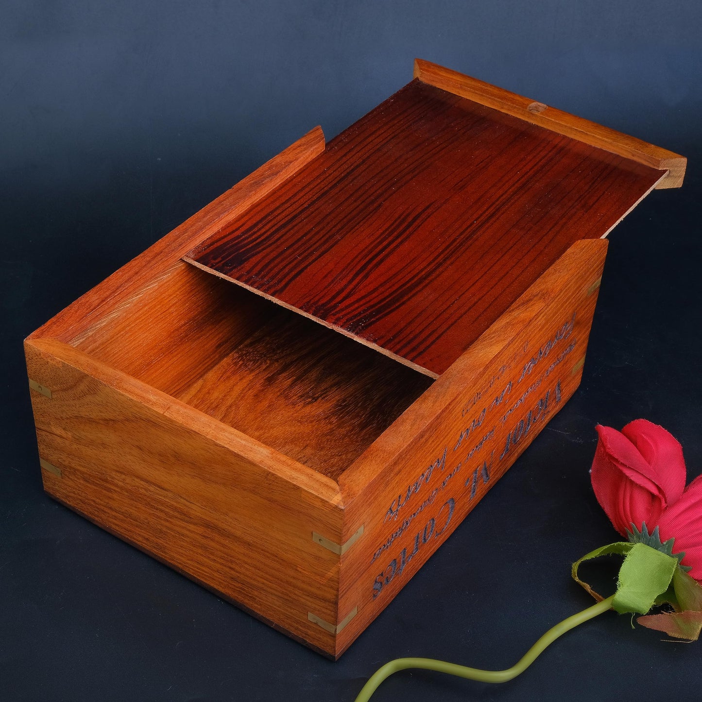 Personalized Urns for Human or Pet Ashes, Personalized Wooden Engraved Cremation Urn, Wood Funeral Urn - Keepsake Box, Memorial Urn or Casket (Wood - WoodArtSupply