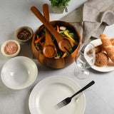 Gibson Home Laurel Acacia Wood Salad Bowl Set, 3 - Piece, Acacia Wood Gibson Home