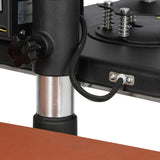 F2C Pro 5 in 1 Combo Heat Press Machine T-Shirt Hat Cap Mug Plate Digital Transfer Sublimation Machine New Black (5 in 1 Swing Away) F2C