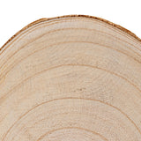 Creative Co-Op Small Paulownia Wood Pedestal with Metal Legs Creative Co-Op