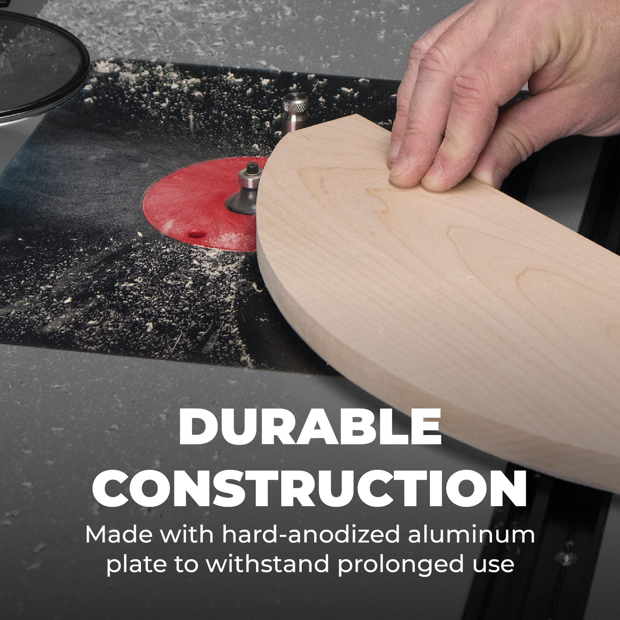 Kreg PRS5000 Precision Router Lift - Router Table Lift System - Durable Router Plate Insert - Router Table Plate Insert - For Quick, Accurate, KREG