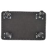 Btibpse Roller Seat 360 Degree Rotating Low Stool with Wheel Chair PU Leather Universal Swivel Caster Wheels for Home Office Fitness and Garage Btibpse