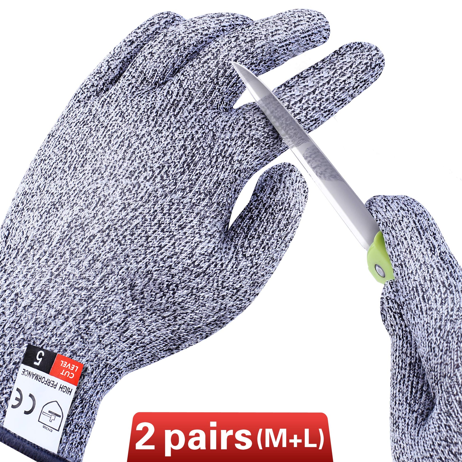 mearens Cut Resistant Gloves, Food Grade Safety Gloves Kitchen